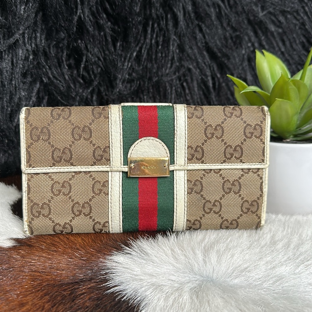 Gucci Web Sherri Women's Wallet